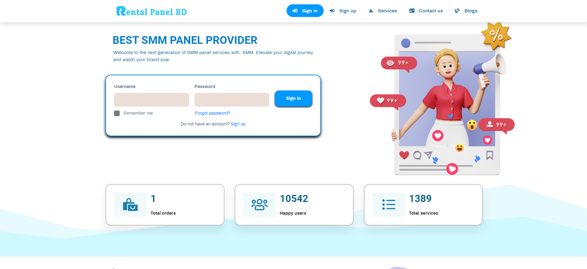 Crown SMM Panel Script – Advanced Panel