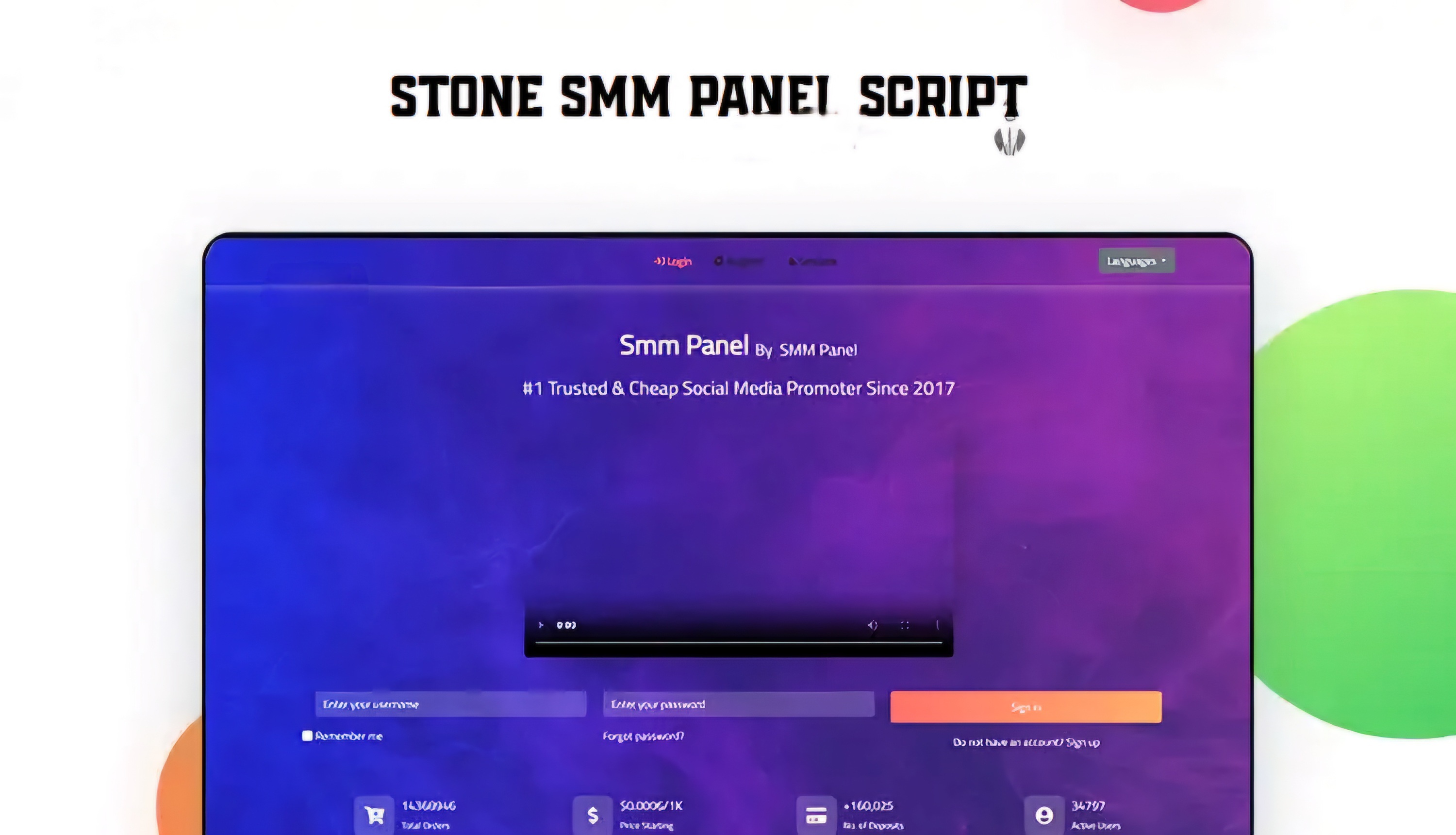 Stone Panel – Advance SMM Panel Script