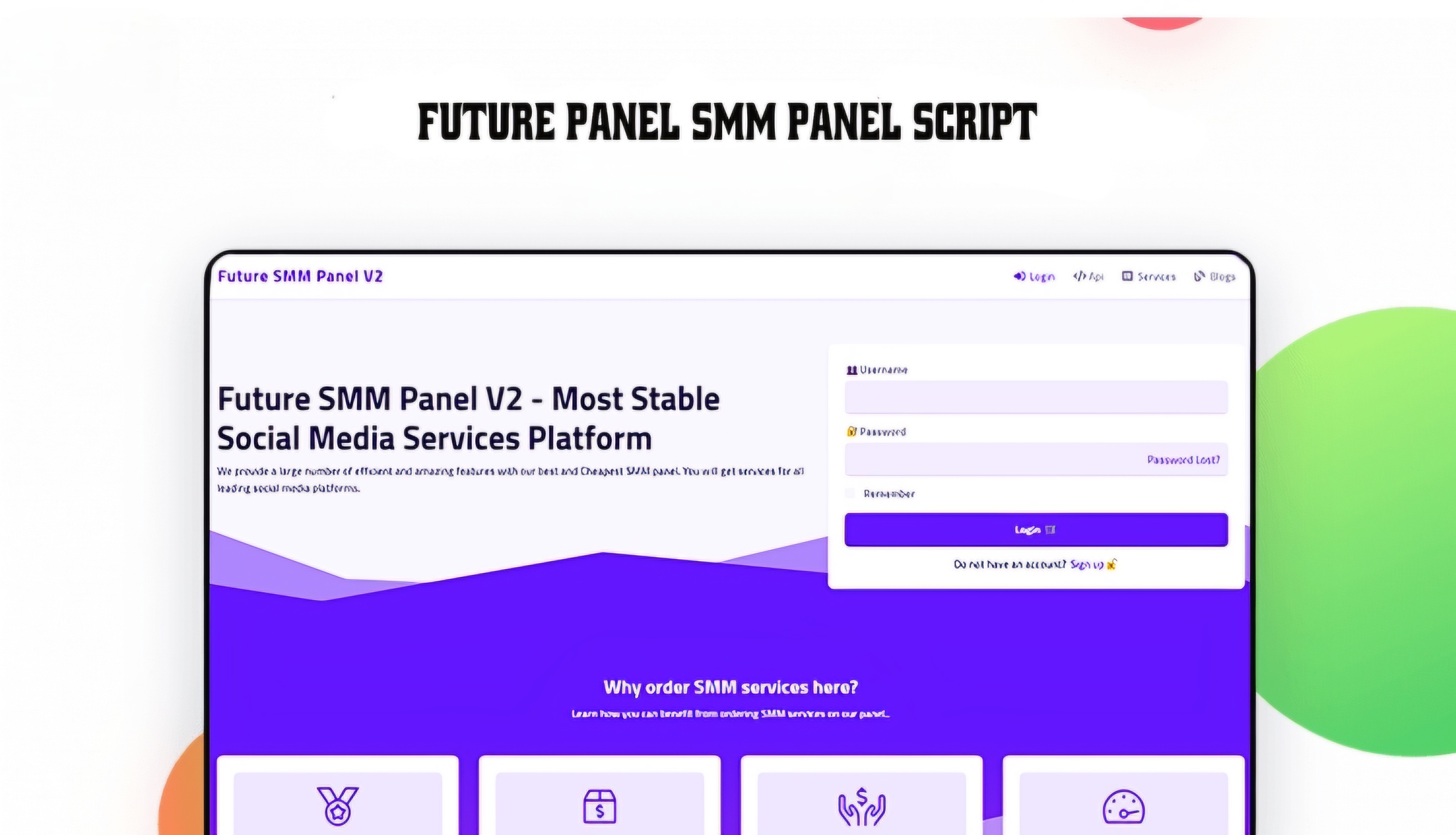 Future SMM Panel Script With Payment Gateways